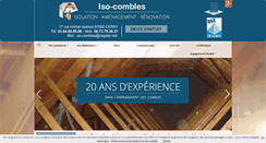 Desktop Screenshot of iso-combles.fr